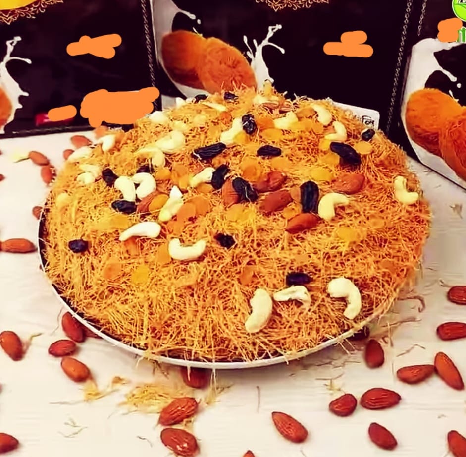 ঘি ' য়ে  ভাজা লাচ্ছা সেমাই